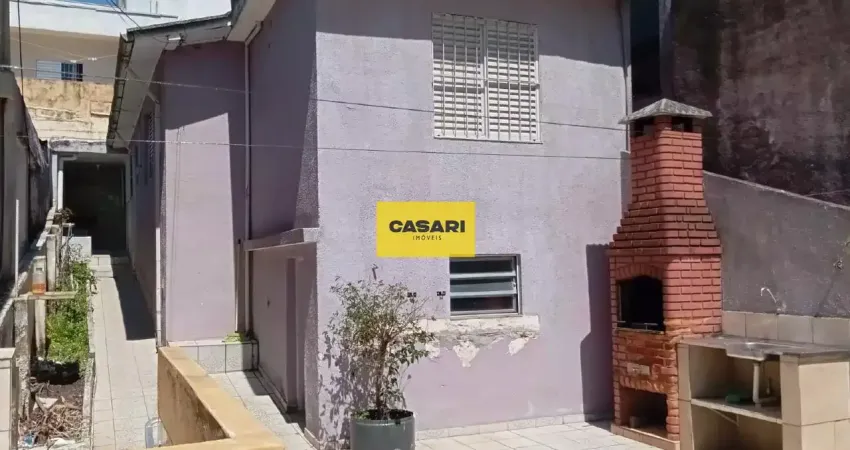 Casa térrea à venda no bairro campanário – diadema/sp – 2 quartos, quintal e churrasqueira