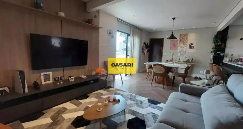 Apartamento moderno e reformado com 2 quartos, 1 suíte e 2 vagas no jardim hollywood – são bernardo