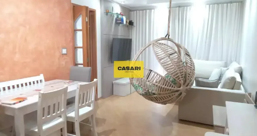 Apartamento à venda no bairro paulicéia em são bernardo do campo | 2 quartos, sacada e 1 vaga de garagem