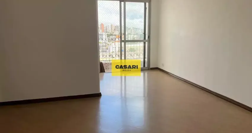 Apartamento 3 quartos, 2 banheiros, Sacada, 1 vaga coberta, 73m2- Jardim do Mar - SBC