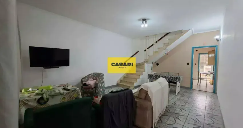 Sobrado à venda em são bernardo — 2 dormitórios, quintal e excelente localização