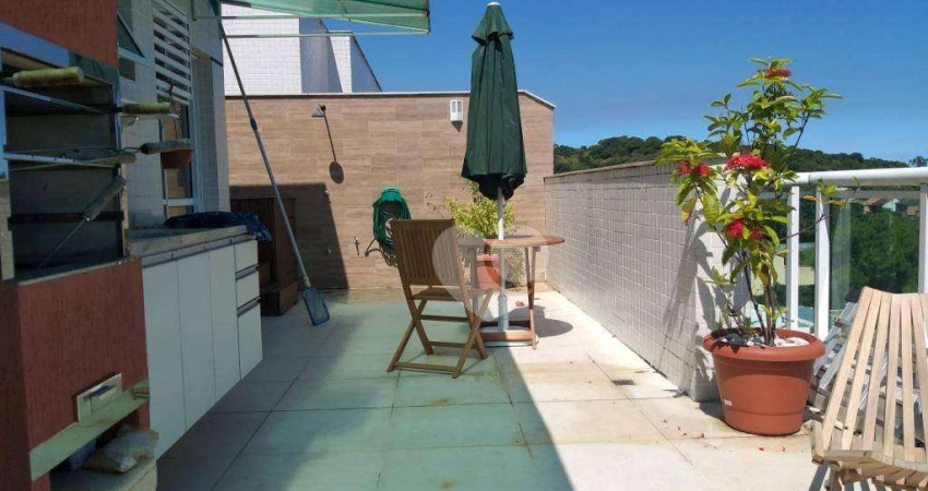 Cobertura com 3 quartos à venda, 133 m² por R$ 640.000 - Vargem Pequena