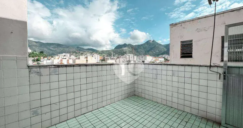 Cobertura com 3 dormitórios à venda, 103 m² por r$ 380.000,00 - vila isabel - rio de janeiro/rj