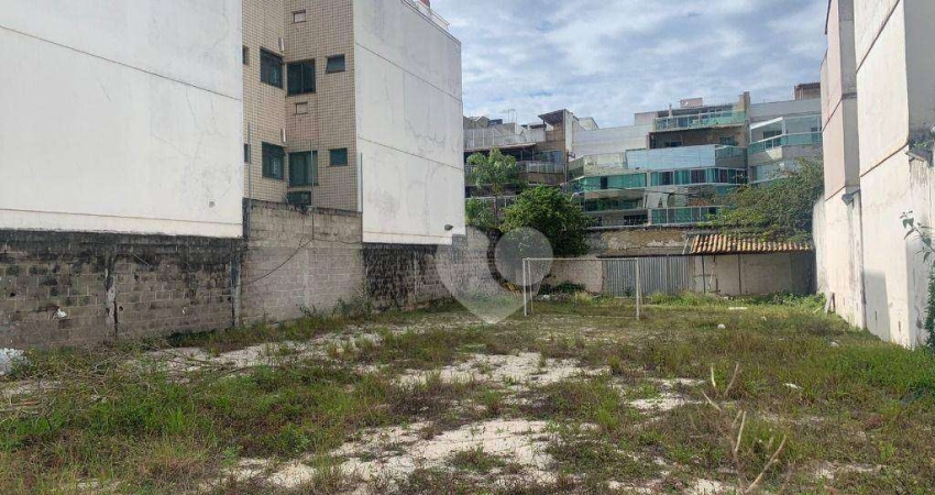 Terreno à venda, 600 m² por R$ 1.680.000,00 - Recreio dos Bandeirantes - Rio de Janeiro/RJ