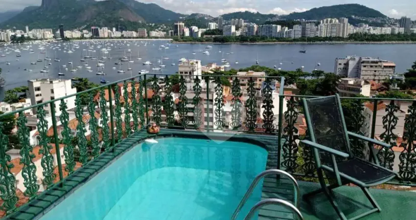 Apartamento Triplex com 5 dormitórios à venda, 530 m² por R$ 5.500.000,00 - Urca - Rio de Janeiro/RJ