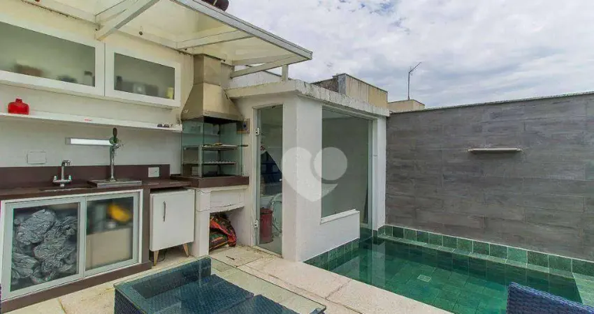 Cobertura com 4 quartos ( 4 suítes) à venda, 333 m² por r$ 3.700.000 - jardim oceânico - rio de janeiro/rj