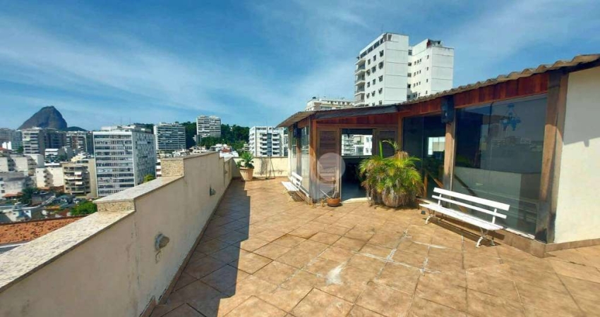 Cobertura à venda, 267 m² por R$ 1.900.000,00 - Laranjeiras - Rio de Janeiro/RJ