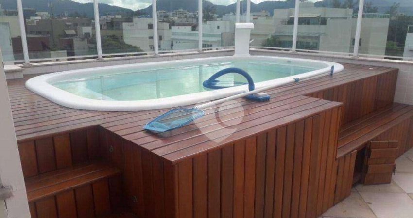 Cobertura com 3 quartos à venda, 199 m² por R$ 1.850.000 - Recreio dos Bandeirantes - Rio de Janeiro/RJ