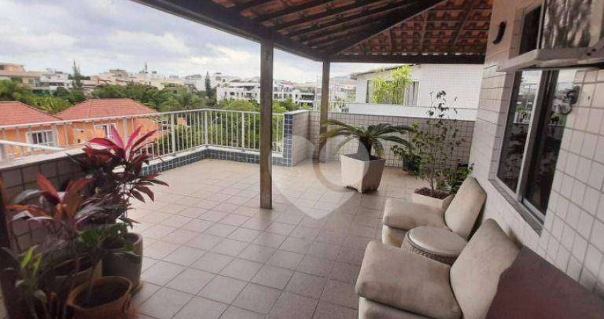 Cobertura com 3 quartos sendo 2 suítes, à venda, 235 m² por R$ 1.150.000 - Recreio dos Bandeirantes - Rio de Janeiro/RJ