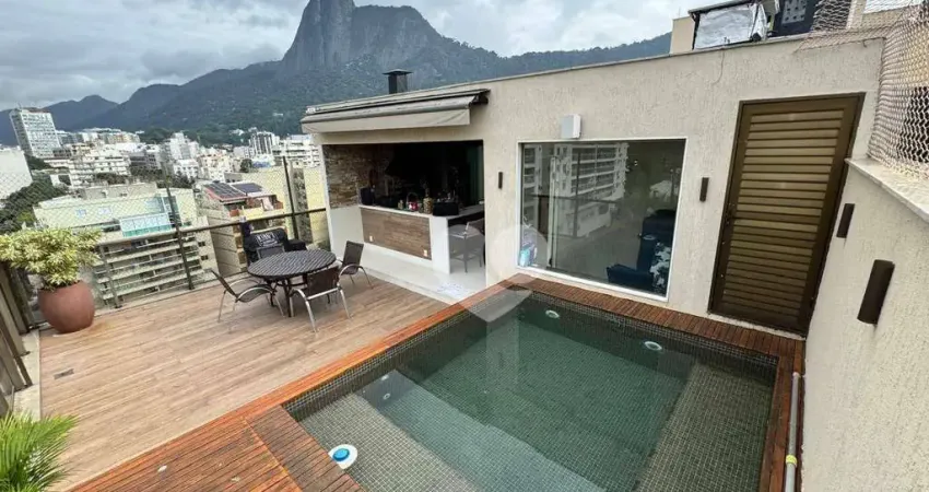 Cobertura com 4 dormitórios à venda, 252 m² por r$ 3.600.000,00 - botafogo - rio de janeiro/rj