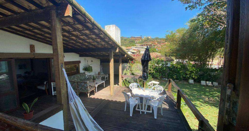 Casa com 6 quartos à venda, 375 m² por R$ 8.000.000 - Praia João Fernandes - Armação dos Búzios/RJ