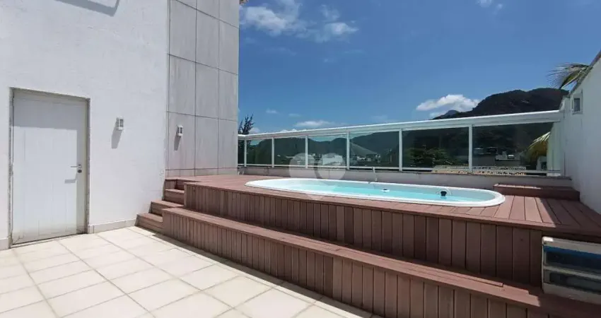 Cobertura com 3 quartos à venda, 322 m² por r$ 3.362.000 - jardim oceânico - rio de janeiro/rj