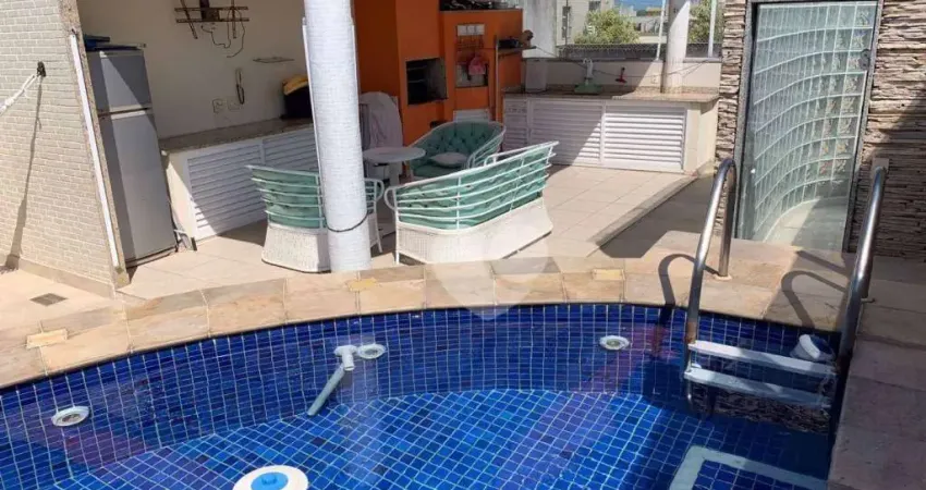 Cobertura com 3 quartos à venda, 170 m² por r$ 1.700.000 - recreio dos bandeirantes - rio de janeiro/rj