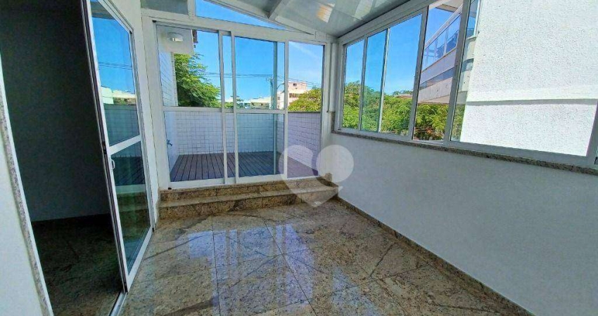 Casa de Condom. Triplex com 4 suítes, 2 vagas, 176 m² por R$ 950.000 - Recreio dos Bandeirantes - Rio de Janeiro/RJ