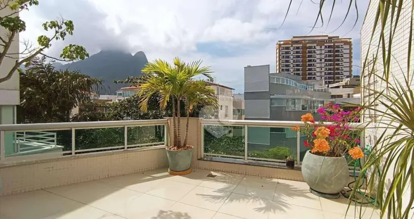 Cobertura com 3 quartos (suítes) à venda, 252 m² por r$ 4.000.000 - barra da tijuca - rio de janeiro/rj