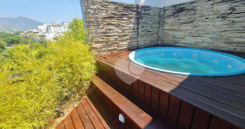Cobertura com 3 quartos à venda, 191 m² por R$ 1.080.000 - Recreio dos Bandeirantes - Rio de Janeiro/RJ