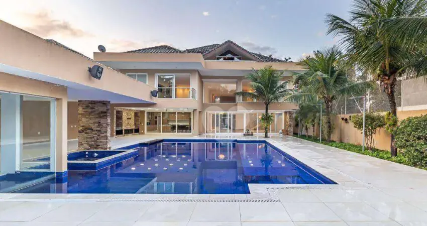 Casa com 5 dormitórios à venda, 1061 m² por R$ 15.000.000,00 - Barra da Tijuca - Rio de Janeiro/RJ