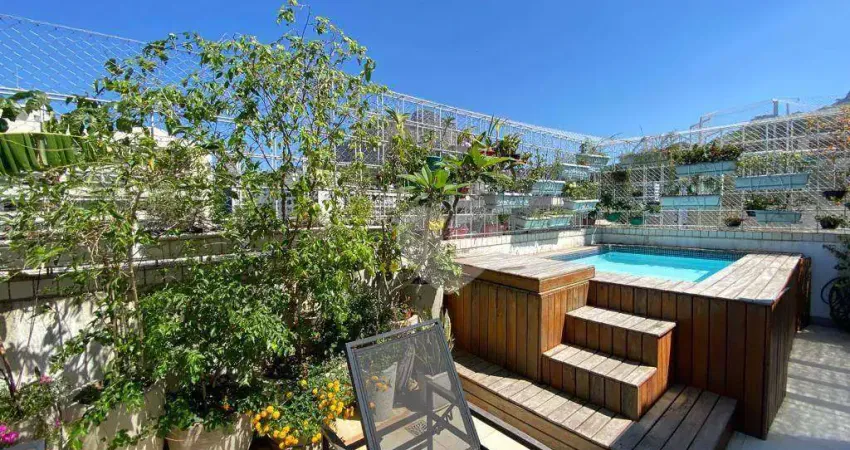 Cobertura com 4 dormitórios à venda, 263 m² por R$ 3.950.000,00 - Gávea - Rio de Janeiro/RJ