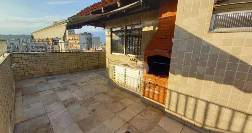 Cobertura com 3 dormitórios à venda, 142 m² por R$ 1.150.000,00 - Tijuca - Rio de Janeiro/RJ
