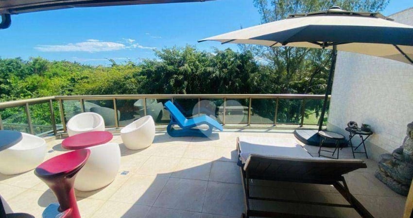 Cobertura com 4 quartos à venda, 185 m² por R$ 1.600.000 - Recreio dos Bandeirantes - Rio de Janeiro