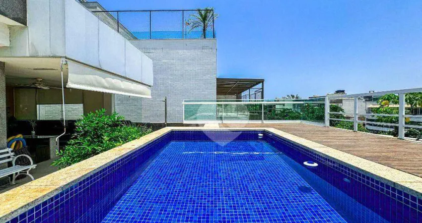 Cobertura com 4  quartos sendo 4 suítes à venda, 558 m² por R$ 5.300.000 - Jardim Oceânico - Rio de Janeiro/RJ
