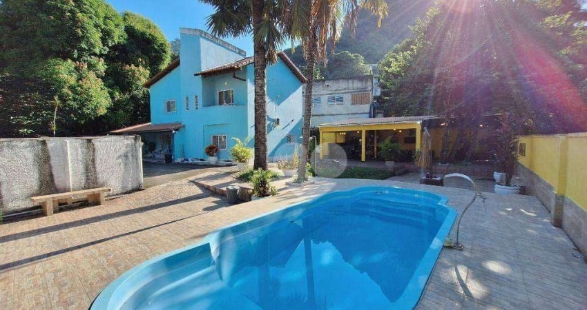 Grajaú, próximo a reserva , Casa duplex, terreno com 1000m², 5qts, com 4 suítes, 6 vagas, espaço gourmet, piscina  - Grajaú - Rio de Janeiro/RJ