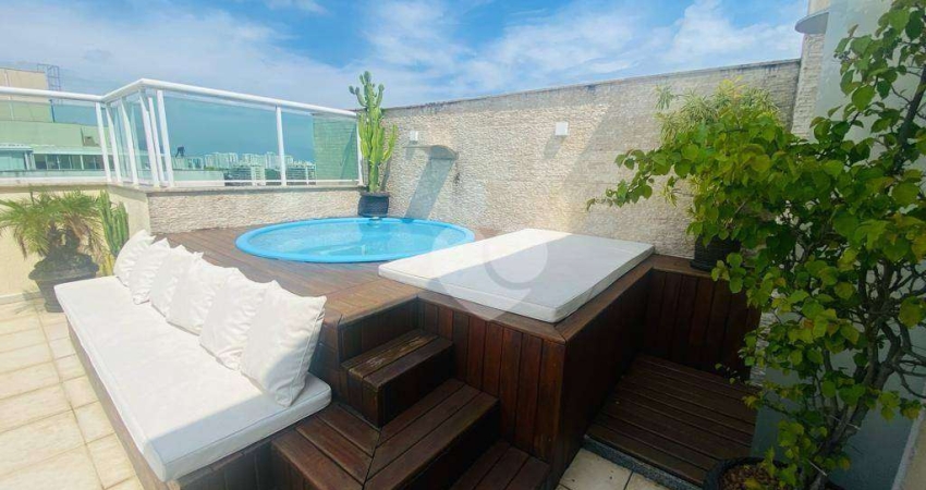 Cobertura com 4 quartos a venda, 166 m² por R$ 1.250.000 - Recreio dos Bandeirantes - Rio de Janeiro/RJ