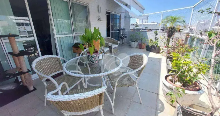 Cobertura com 4 quartos à venda, 189 m² por R$ 1.200.000 - Recreio dos Bandeirantes - Rio de Janeiro/RJ