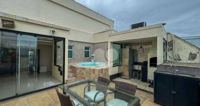 Cobertura com 3 quartos à venda, 148 m² por R$ 1.090.000 - Recreio dos Bandeirantes - Rio de Janeiro/RJ
