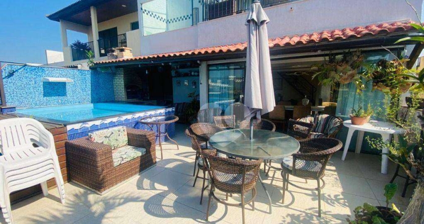Cobertura com 5 dormitórios à venda, 175 m² por R$ 1.300.000,00 - Recreio dos Bandeirantes - Rio de Janeiro/RJ