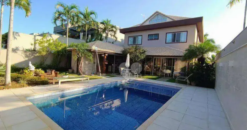 Casa com 5 quartos à venda, 471 m² por R$ 6.300.000 - Barra da Tijuca - Rio de Janeiro/RJ