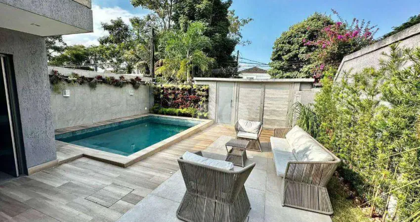 Casa com 4 dormitórios à venda, 161 m² por r$ 2.650.000,00 - recreio dos bandeirantes - rio de janeiro/rj