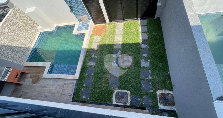 Casa com 4 quartos e 4 suítes à venda, 202 m² por R$ 1.590.000 - Recreio dos Bandeirantes - Rio de Janeiro/RJ