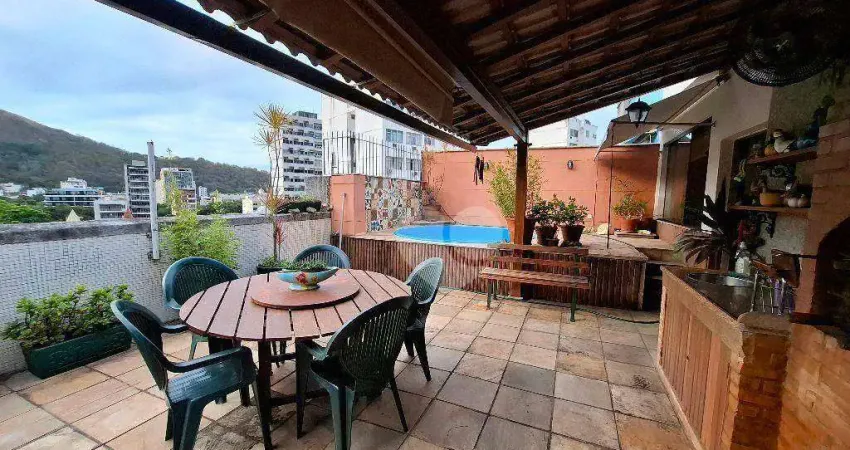 Cobertura Duplex 4 quartos 1 suítes 3 vagas à venda no Grajaú, Rio de Janeiro/RJ