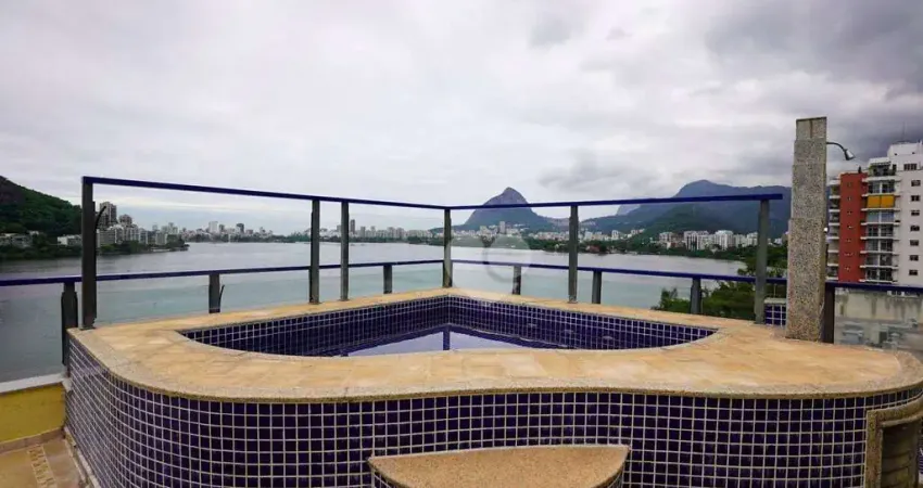 Cobertura com 4 quartos à venda, 495 m² por R$ 9.950.000 - Lagoa - Rio de Janeiro/RJ
