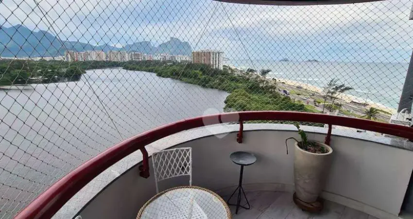Avenida lucio costa,  apartamento com vista incrível, 2 quartos à venda, 62 m² por r$ 1.199.000 - barra da tijuca - rio de janeiro