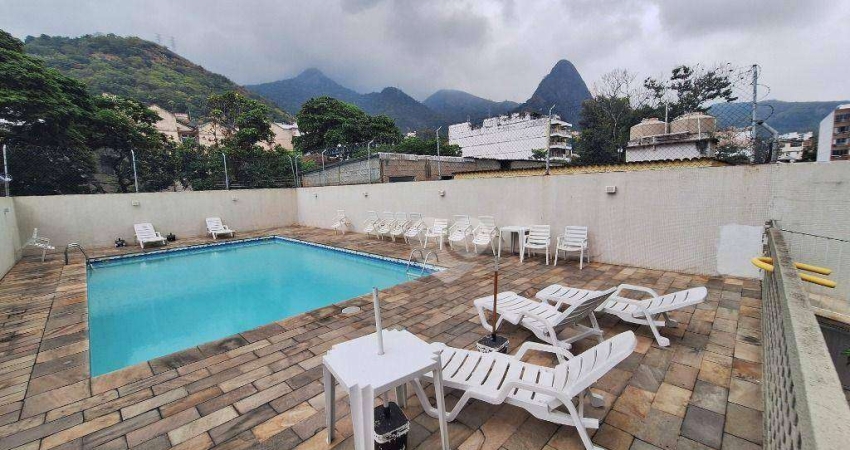 Grajaú, Alto padrão, Apt com varandão,  com 4qts com suíte , infraestrutura de lazer, 2 vagà venda, 130 m² por R$ 590.000 - Grajaú - Rio de Janeiro/RJ
