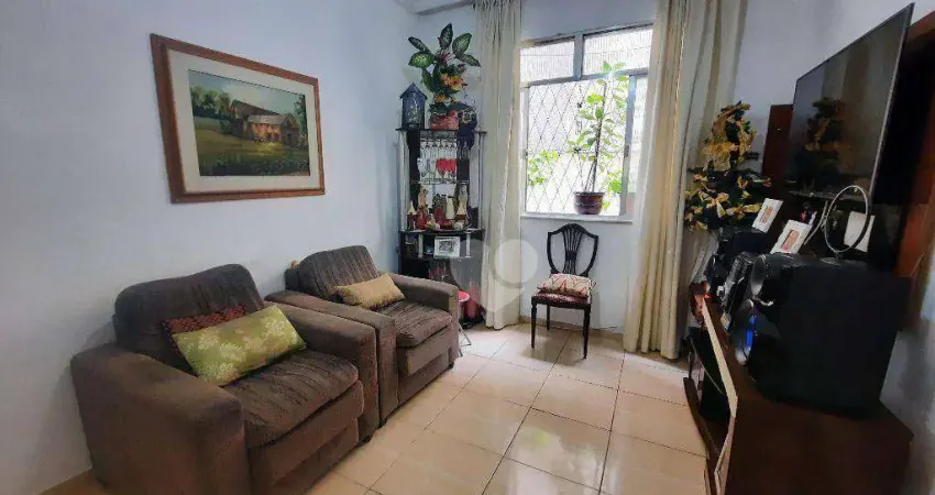 Apartamento térreo com 2 quartos à venda no grajaú, rio de janeiro/rj