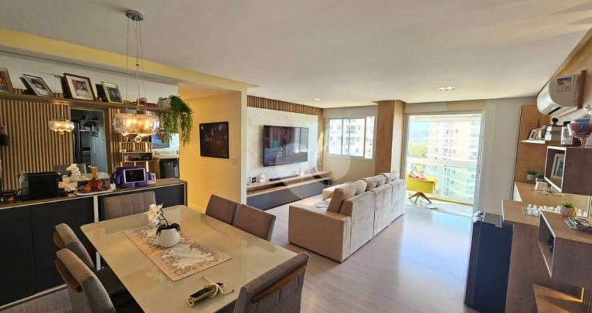 Condomínio Sublime Max - Apartamento andar alto totalmente reformado e decorado com ármarios planejados. 4 Quartos, 1 Suíte e Closet. Recreio/RJ.