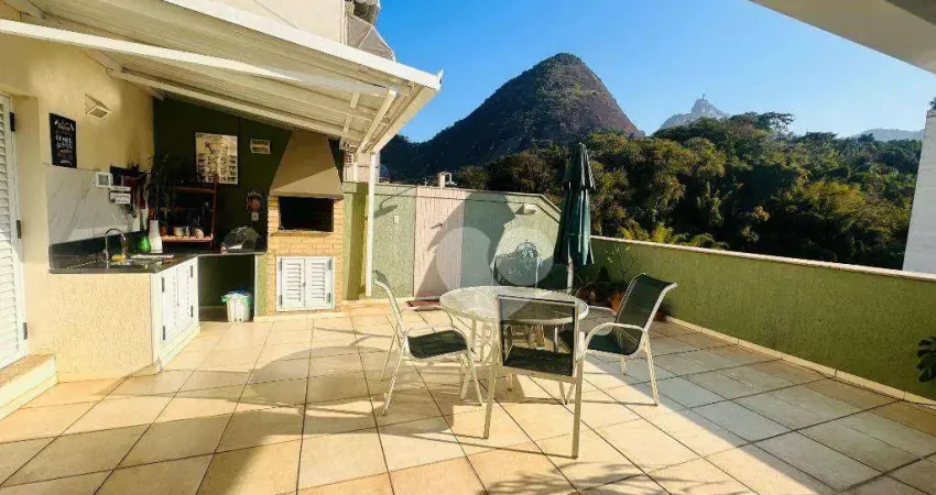 Cobertura com 4 quartos à venda, 251 m² por R$ 3.100.000 - Laranjeiras - Rio de Janeiro/RJ