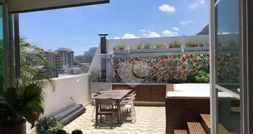 Cobertura à venda, 170 m² por R$ 2.820.000,01 - Lagoa - Rio de Janeiro/RJ