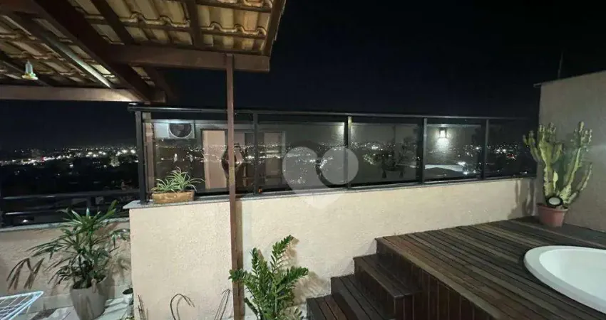 Cobertura com 3 dormitórios à venda, 112 m² por R$ 589.000,00 - Taquara - Rio de Janeiro/RJ