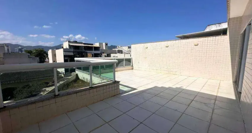 Cobertura com 3 dormitórios à venda, 197 m² por r$ 925.000,00 - recreio dos bandeirantes - rio de janeiro/rj