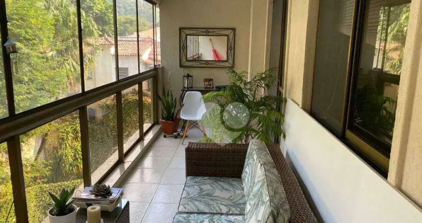 Apartamento com 3 dormitórios, à venda, 114 m² por r$875.000,00- tijuca - rio de janeiro/rj