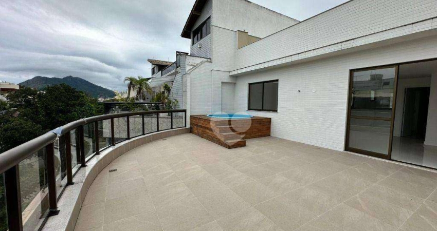 MAGNÍFICA COBERTURA PRIMEIRA LOCAÇÃO NO RECREIO DOS BANDEIRANTES - 380m²