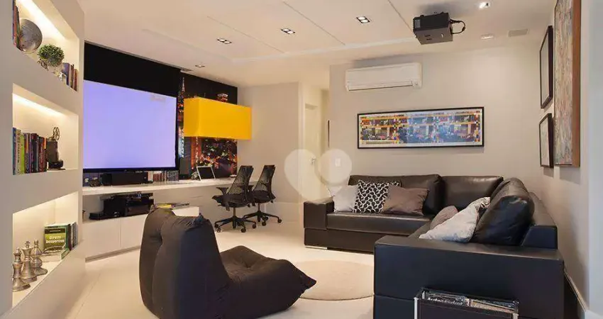 Cobertura com 2 suítes para alugar, 236 m² por r$ 25.352/mês - barra da tijuca - rio de janeiro/rj