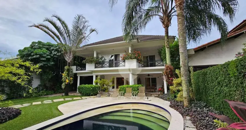 Casa em condomínio com 5 quartos e 4 suítes à venda, 604 m² por r$ 5.500.000,00 - barra da tijuca - rio de janeiro