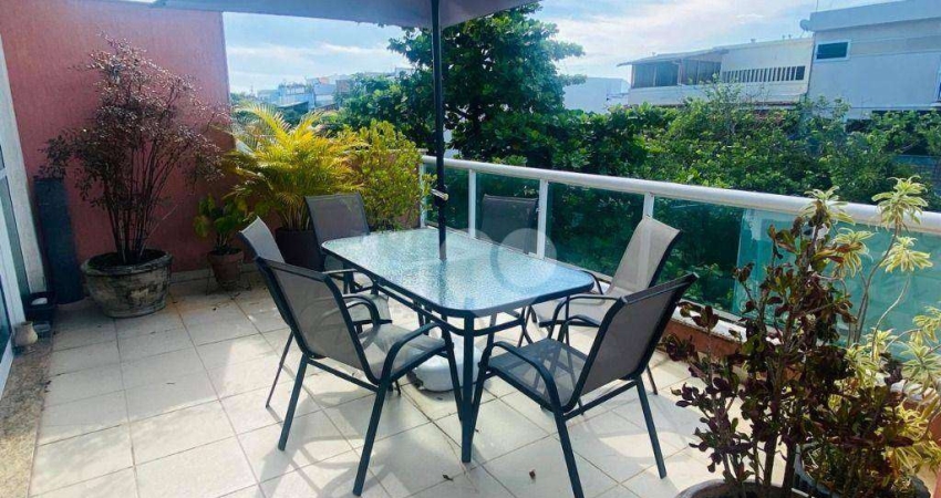 Cobertura com 2 quartos para alugar, 155 m² por R$ 6.938/mês - Recreio dos Bandeirantes - Rio de Janeiro