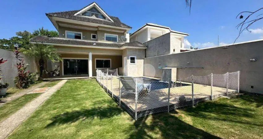 Triplex de 4 quartos com piscina no Recreio