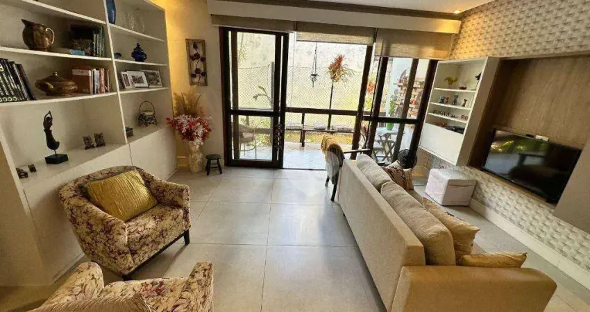 Apartamento duplex com 2 dormitórios à venda, 121 m² por r$ 800.000,00 - recreio dos bandeirantes - rio de janeiro/rj